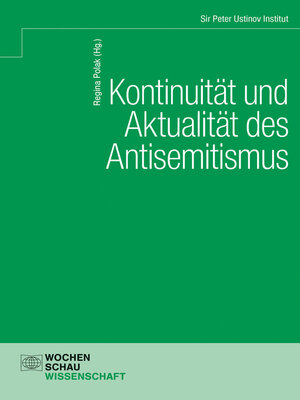 cover image of Kontinuität und Aktualität des Antisemitismus